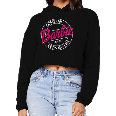 LET'S GO LIFT - Cropped Hoodie